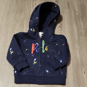 Polo by Ralph Lauren Kids' Navy Hoodie Sz12M